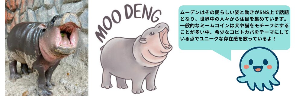 仮想通貨MOODENG(ムーデン)とは？将来性や買い方を徹底解説