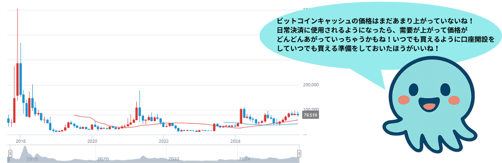 ビットコインキャッシュは将来性ない？オワコン？今後や上がらない理由・10年後を解説