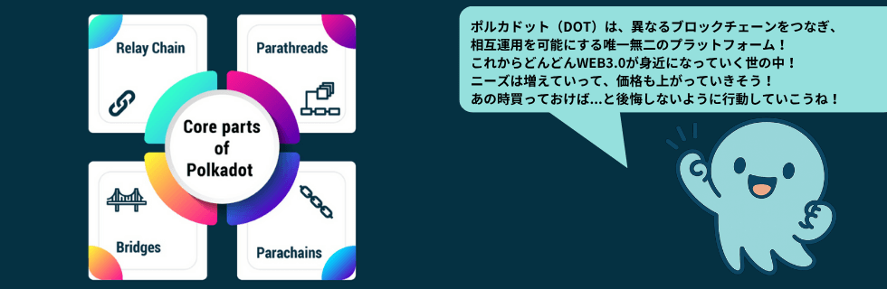 ポルカドットはオワコン?将来性ない?いつ上がる?10年後までガチホすべきか解説
